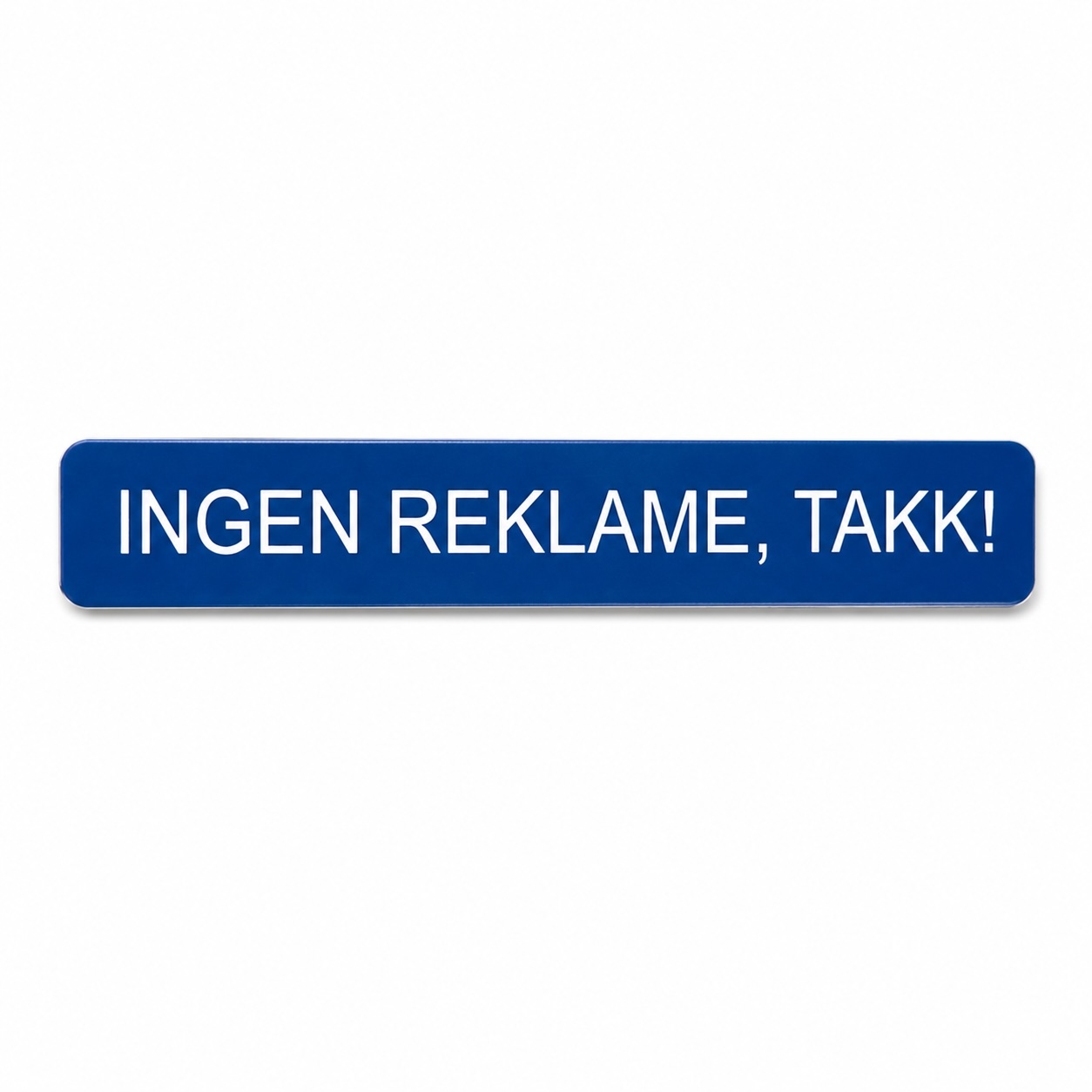 Postkasseskilt - Ingen reklame, takk! - Bilde 3