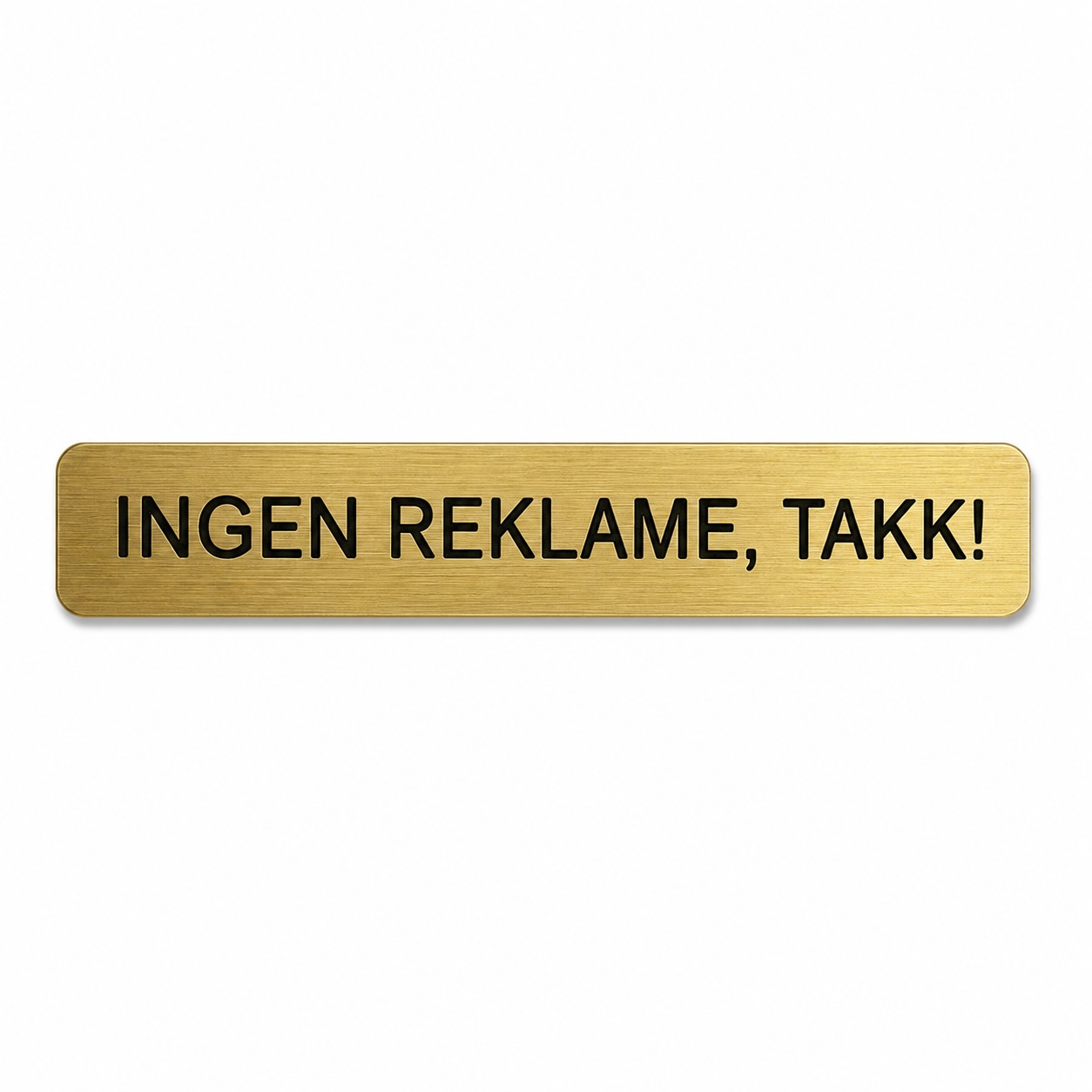 Postkasseskilt - Ingen reklame, takk! - Bilde 5