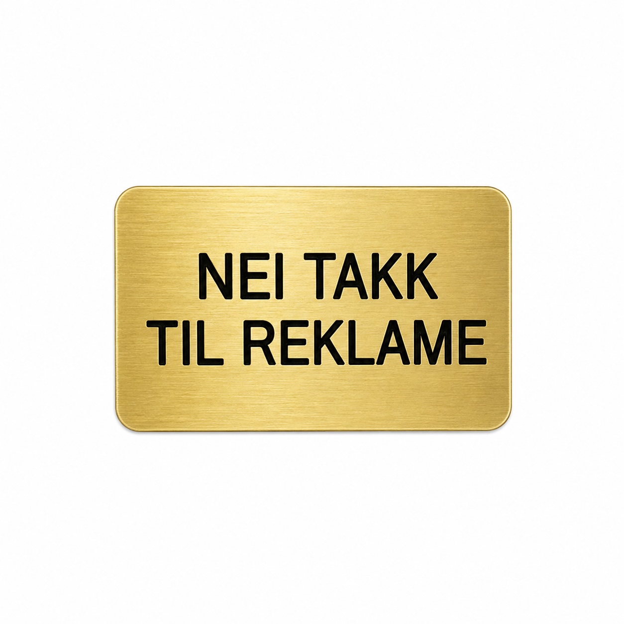 Postkasseskilt - Nei takk til reklame - Bilde 5